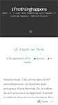 Mobile Screenshot of ifnothinghappens.com
